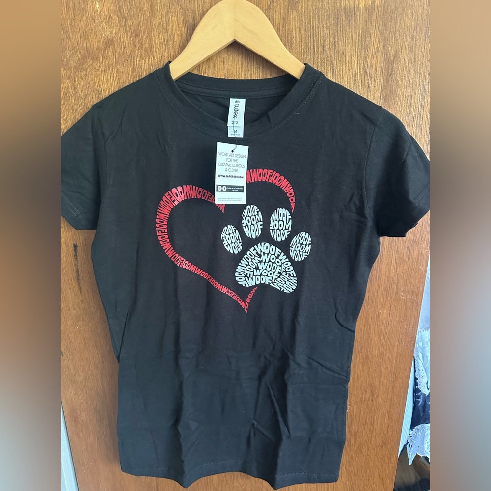 LA POP ART Paw Print Tshirt